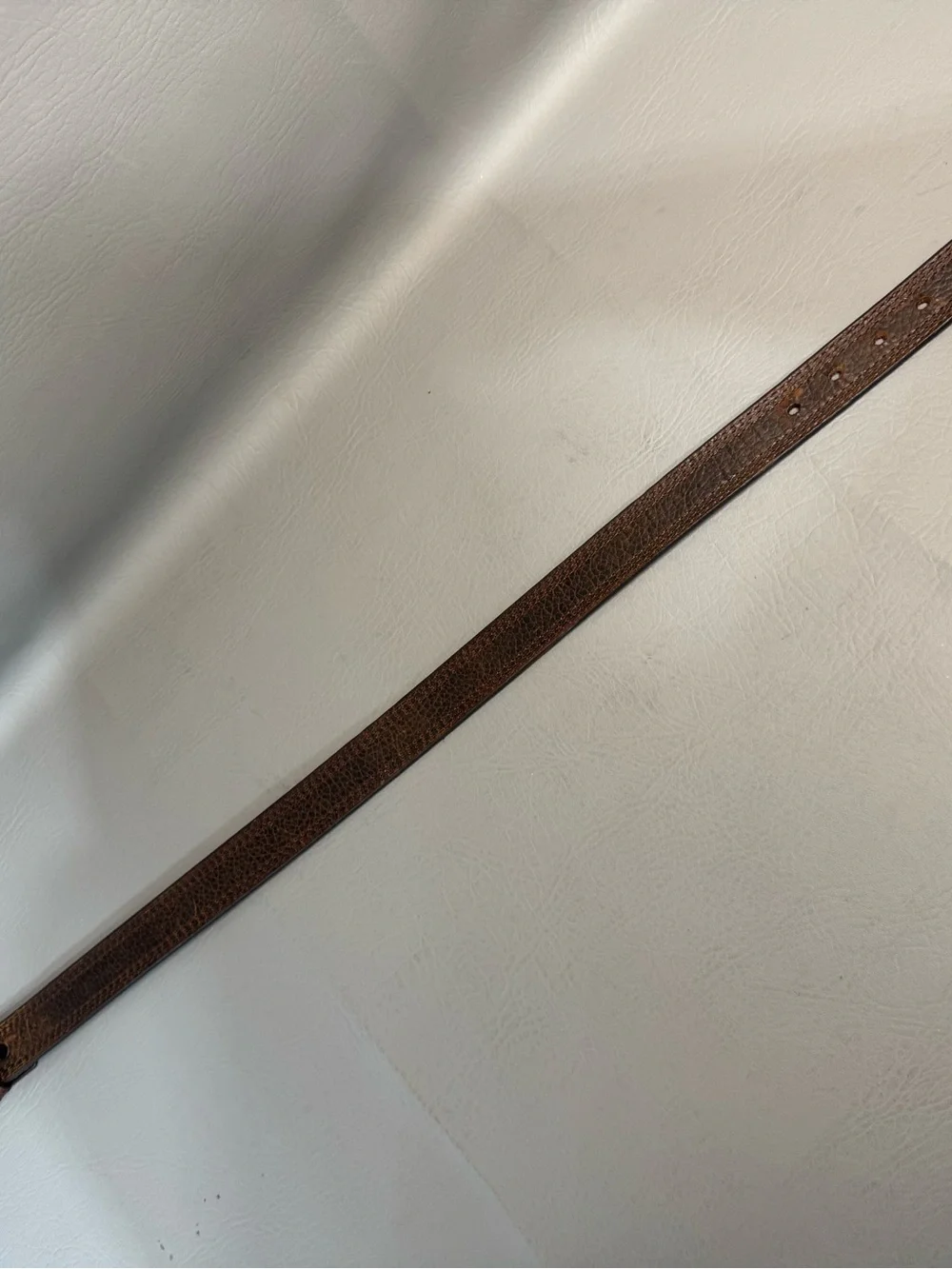 Cavender’s Child Buckle Rodeo Brown Leather Belt Sz 26-30 Western Cowboy/Cowgirl